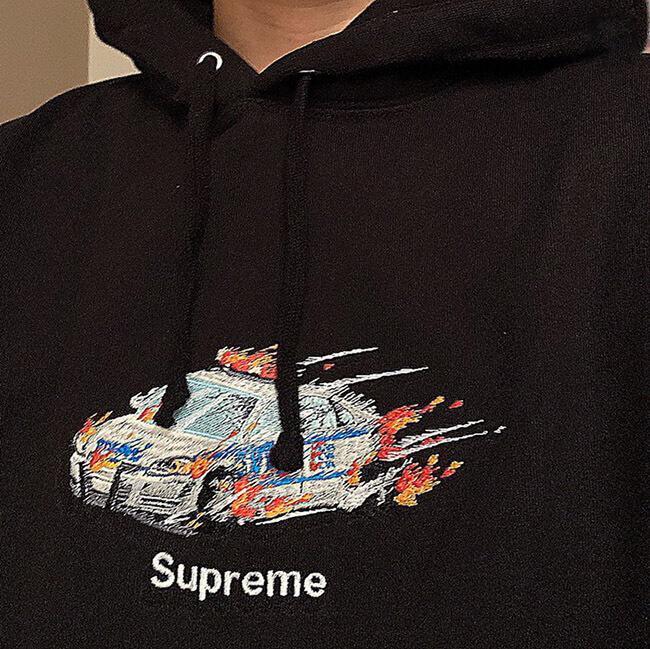 Supreme Cop Car Hoodie Sweatshirt