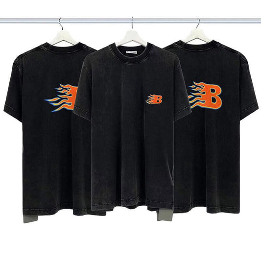 Balenciaga Fire T-Shirt Oversize