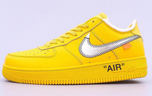 Off White x Nike Air Force 1 Low "University Gold"