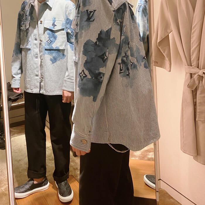 Louis Vuitton Denim Shirt Oversize