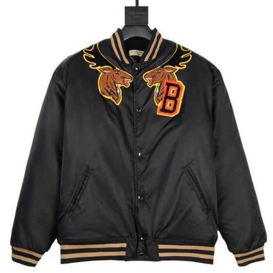 BURBERRY Embroidered Pattern Jacket
