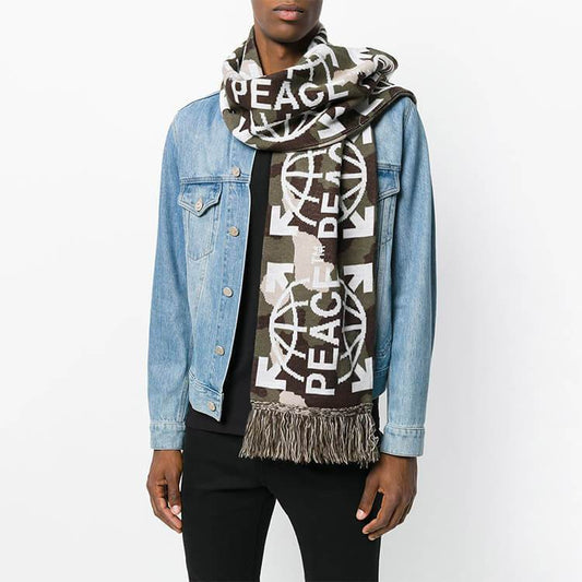 Off White Scarf