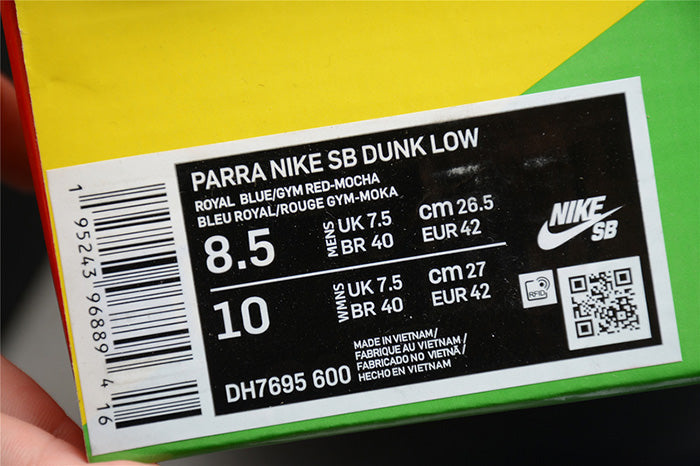 Parra x Nike SB Dunk Low Abstract Art