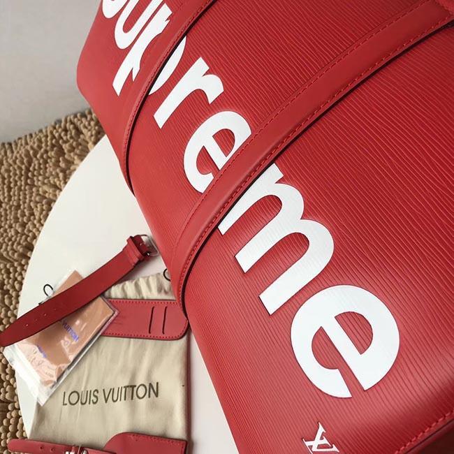 Supreme x LV Travel Bag