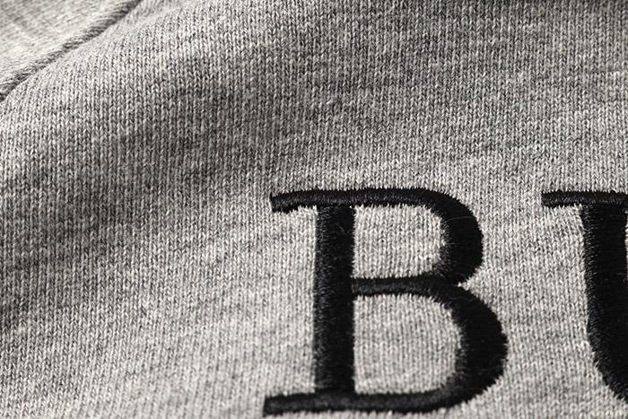 BURBERRY Letter embroidery hoodie